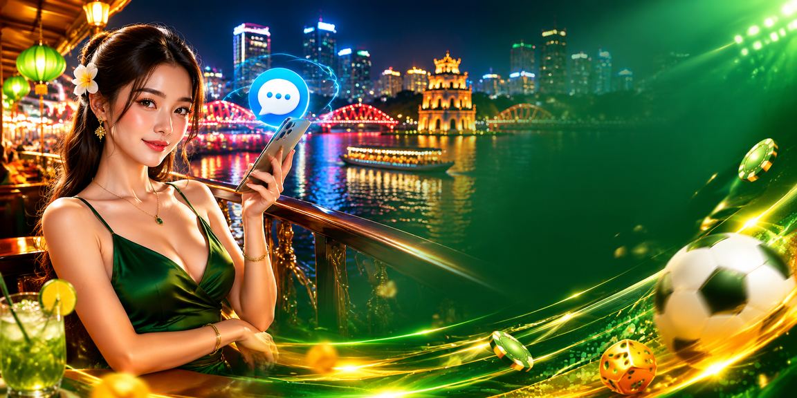 Người chơi tại Hà Nội trải nghiệm game slots tại chợ đêm sôi động